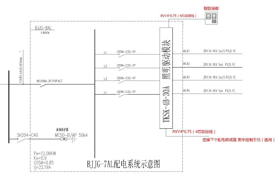 智能照明驅(qū)動(dòng)模塊圖